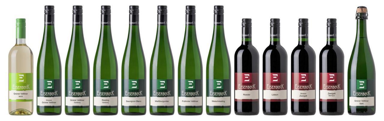 Ferienwohnung Am Weingut Eisenbock Strass  Exteriör bild